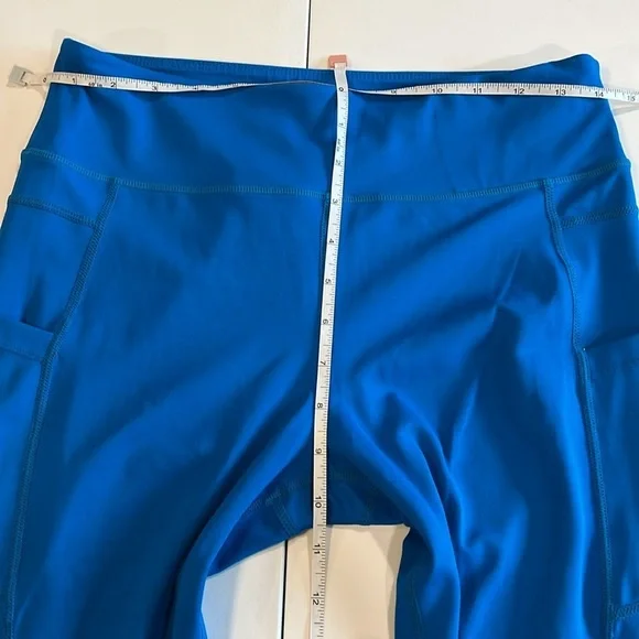 ZYIA Active Royal Electric Blue Leggings - 8-10 - Picture 5 of 5